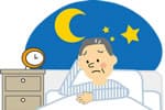眠れない男性